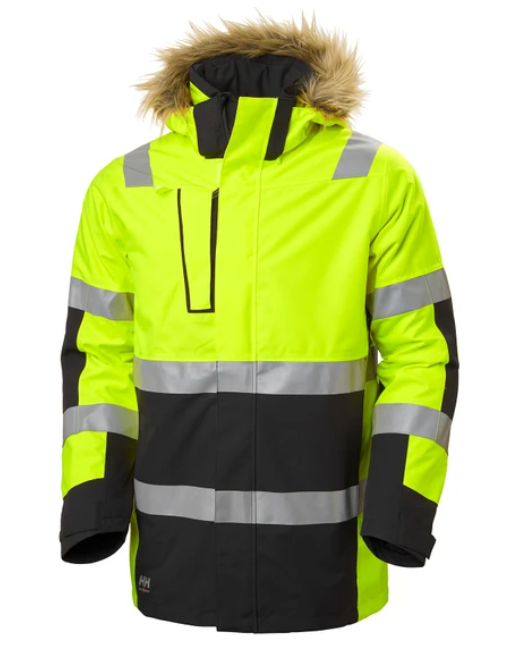 HELLY HANSEN 71393_369, ALNA 2.0 WINTER PARKA, YELLOW/EBONY